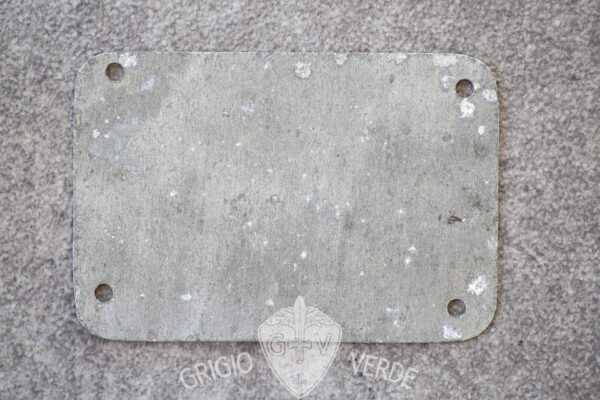 piastrino identificativo dog tags 21^ reg. ant. mot. trieste retro